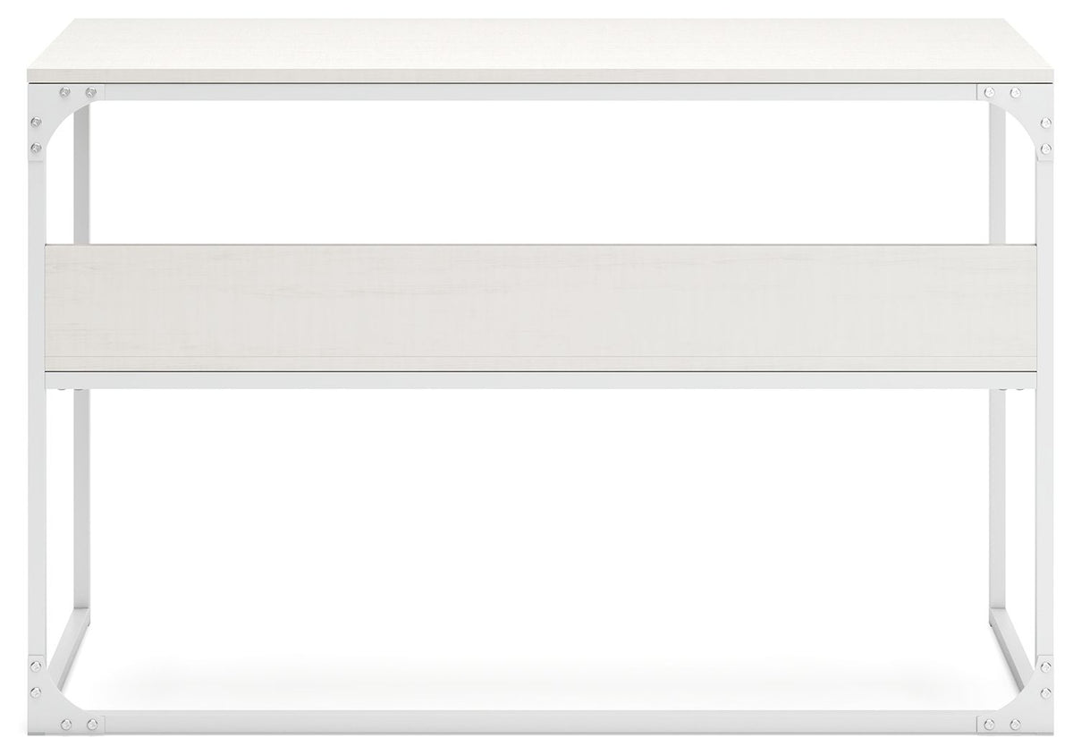 Deznee - White - 48" Home Office Desk by Signature Design by Ashley® | Bel Furniture