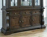 Maylee - Dark Brown - Dining Room Buffet by Signature Design by Ashley® | Bel Furniture