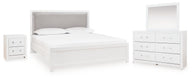 Maeling - Upholstered Panel Bedroom Set