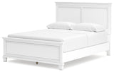 Fortman - Queen Panel Bed - White