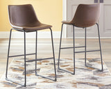 Centiar - Upholstered Barstool (Set of 2) by Signature Design by Ashley® | Bel Furniture