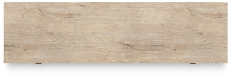 Cielden - Two-tone - Extra Large TV Stand by Signature Design by Ashley® | Bel Furniture