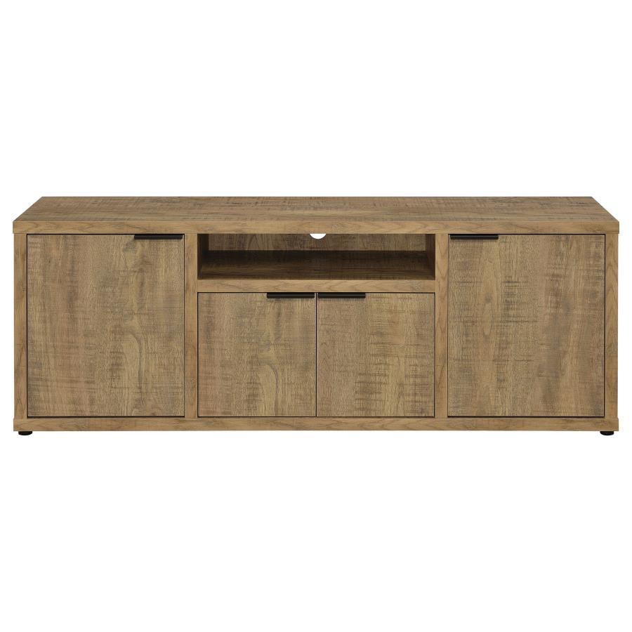 Tabby - 4 Door Engineered Wood TV Stand - Mango by Coaster Fine Furniture | Bel Furniture