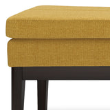 Carlson - Ottoman Bench, Mid Century Design by Simpli-Home | Bel Furniture