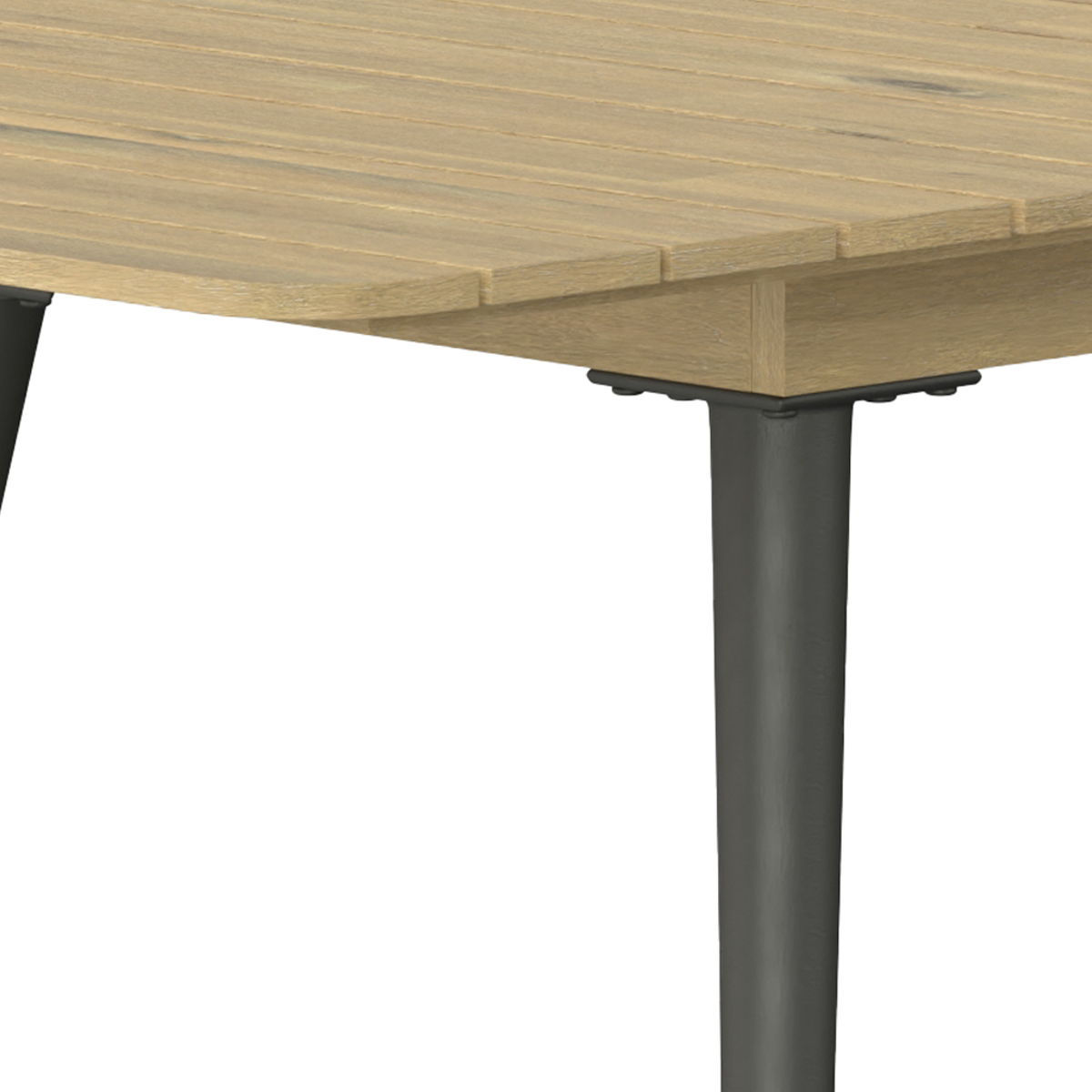 Beachside - Outdoor Extendable Dining Table - Light Teak by Simpli-Home | Bel Furniture