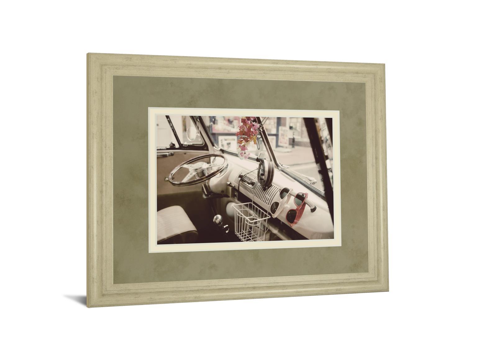 Cool Cats By Gail Peck - Framed Print Wall Art - White