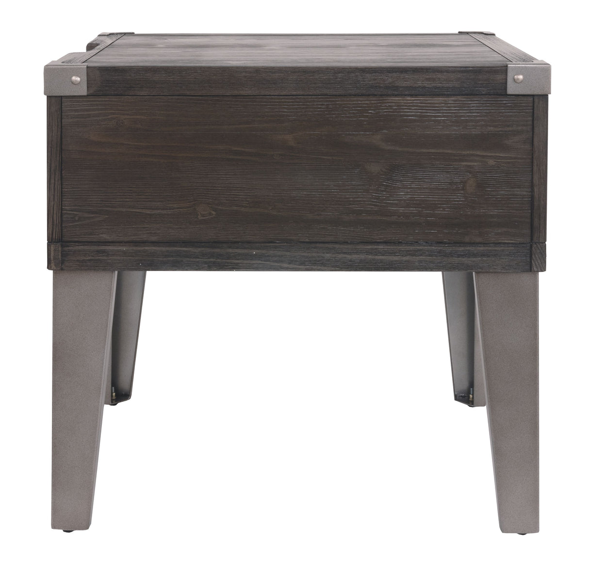 Todoe - Dark Gray - Rectangular End Table by Signature Design by Ashley® | Bel Furniture