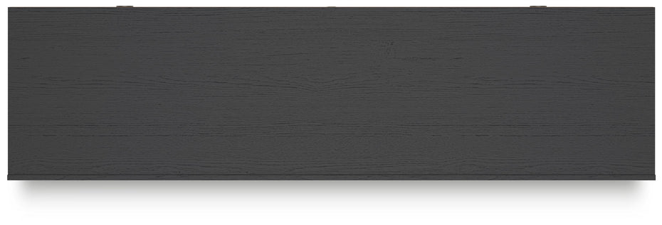 Danziar - Black - Extra Large TV Stand