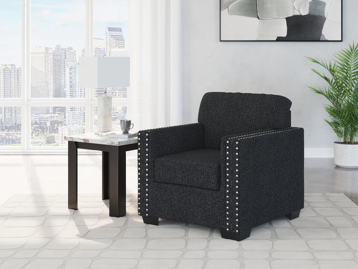 Jasmine Peaks - Chair - Coal - view 2