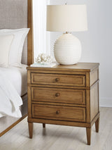 Sharlance - Brown - Three Drawer Night Stand by Signature Design by Ashley® | Bel Furniture