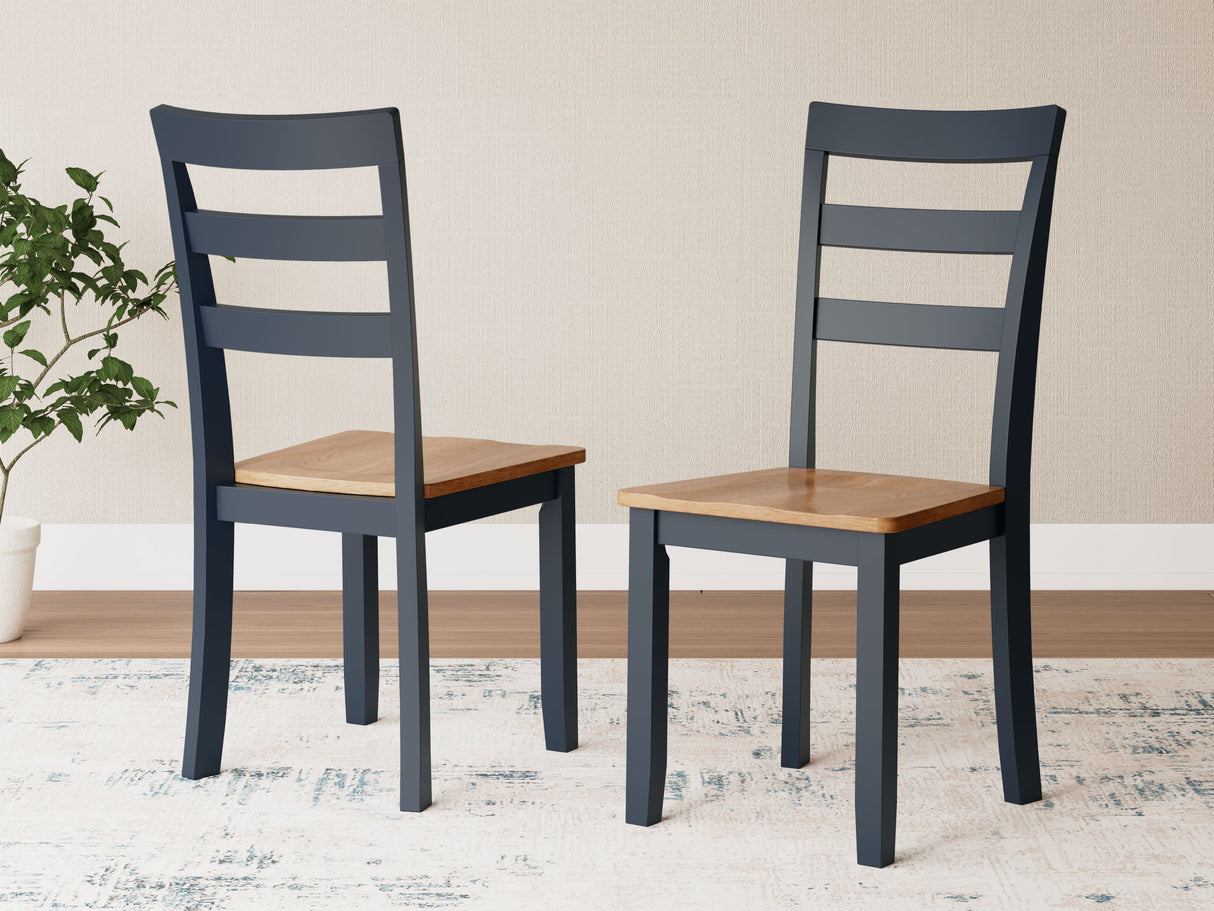 Gesthaven - Dining Room Side Chair (Set of 2) by Signature Design by Ashley® | Bel Furniture