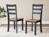 Gesthaven - Dining Room Side Chair (Set of 2) by Signature Design by Ashley® | Bel Furniture