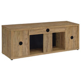 Fuller - 60" 2-Door TV Stand Fireplace Media Console - Mango