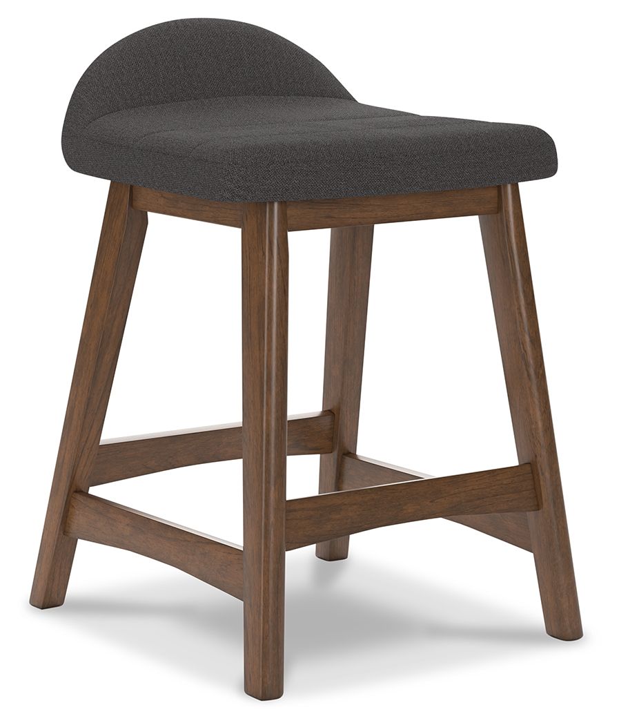 Lyncott - Upholstered Barstool (Set of 2) by Signature Design by Ashley® | Bel Furniture