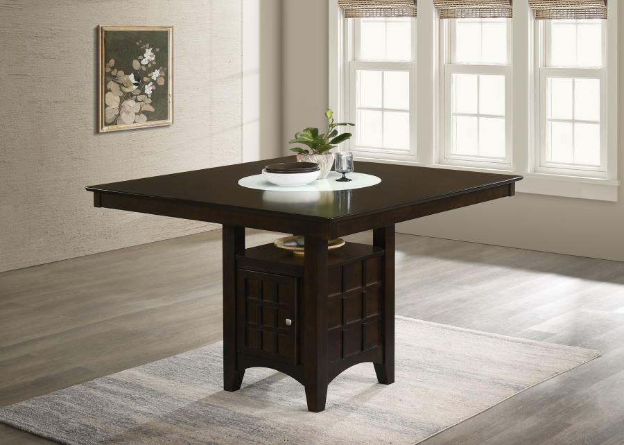 Gabriel - Counter Height Dining Table - Cappuccino