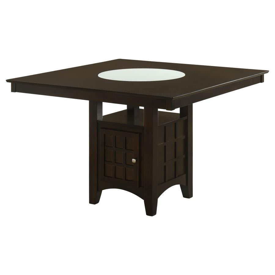 Gabriel Counter Height Dining Table Cappuccino