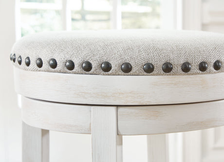 Valebeck - Upholstered Swivel Stool by Signature Design by Ashley® | Bel Furniture