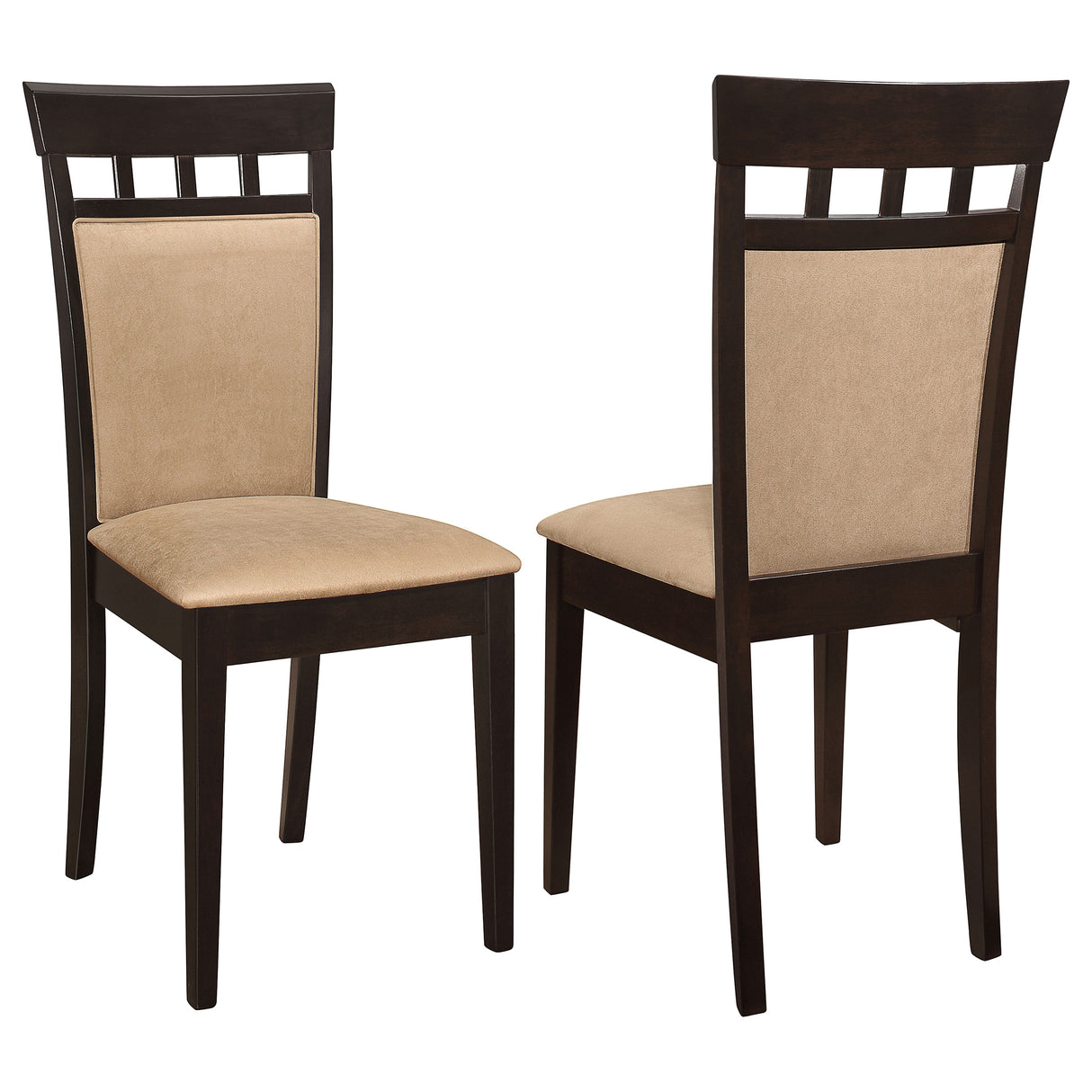 Gabriel - Closed Back Side Chairs (Set of 2) - Cappuccino