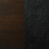 Jaden - Upholstered Counter Chair (Set of 2) - Black And Espresso