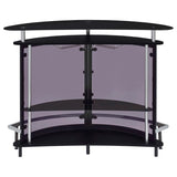 Amarillo - Freestanding Glass Top Home Bar Wine Cabinet