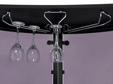 Amarillo - Freestanding Glass Top Home Bar Wine Cabinet