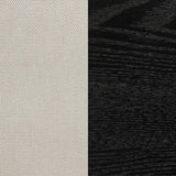 Louise - Upholstered Wood Dining Side Chairs (Set of 2) - Black