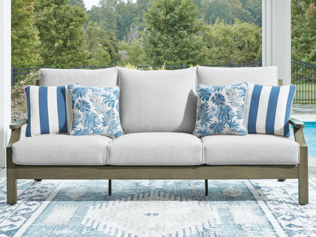 Rainier Ranch - Sofa With Cushion - Brown / Beige - view 3