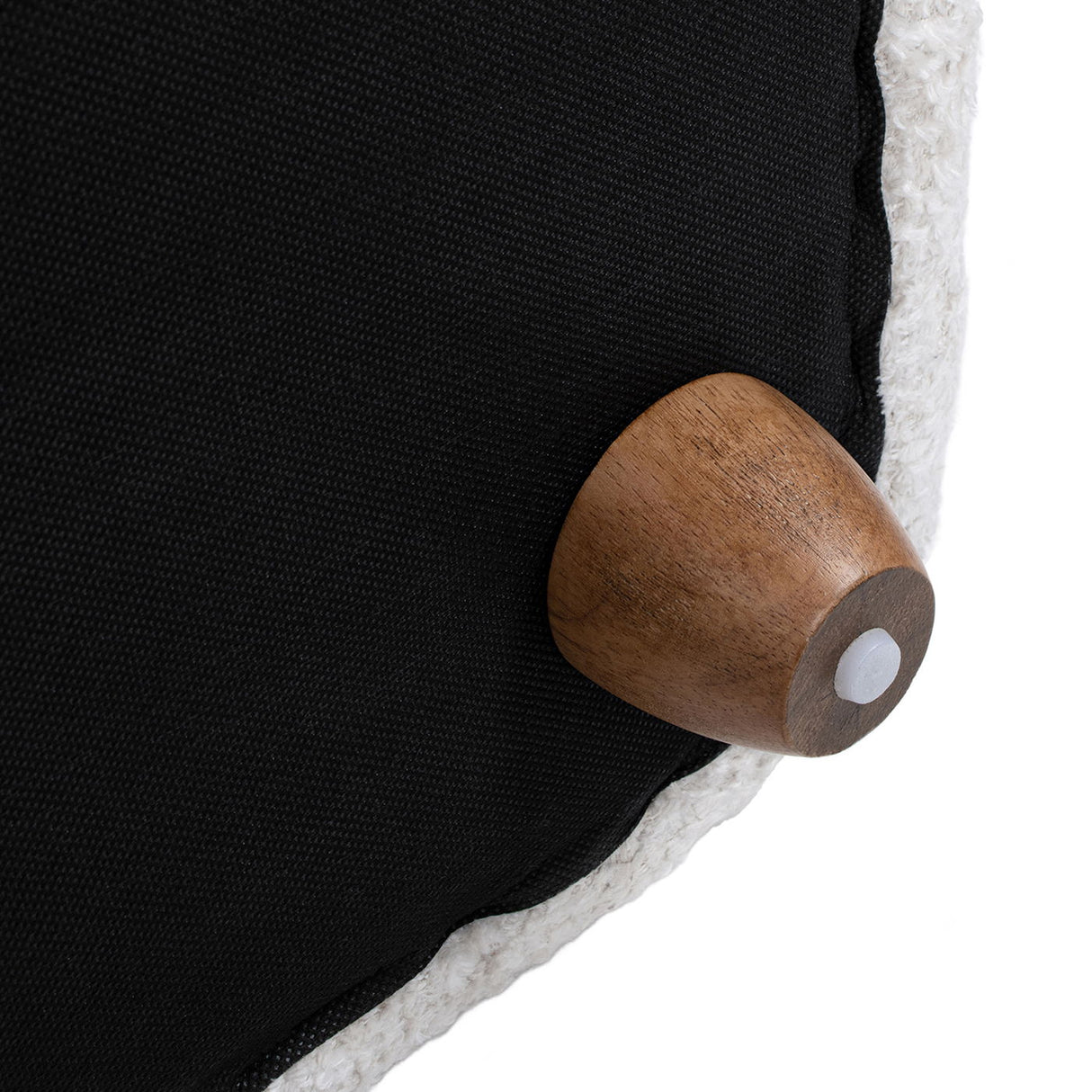 Sharon - Puffy Arm Sofa - Alpaca Off-White by Jennifer Taylor Home | Bel Furniture