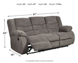 Tulen - Reclining Sofa by Signature Design by Ashley® | Bel Furniture