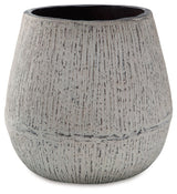Claymount - Vase Dark Brown 10''W x 10''D x 10''H by Signature Design by Ashley® | Bel Furniture