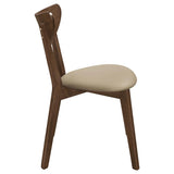 Kersey - Curved Wood Dining Side Chair (Set of 2) - Chestnut
