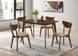 Kersey - Curved Wood Dining Side Chair (Set of 2) - Chestnut