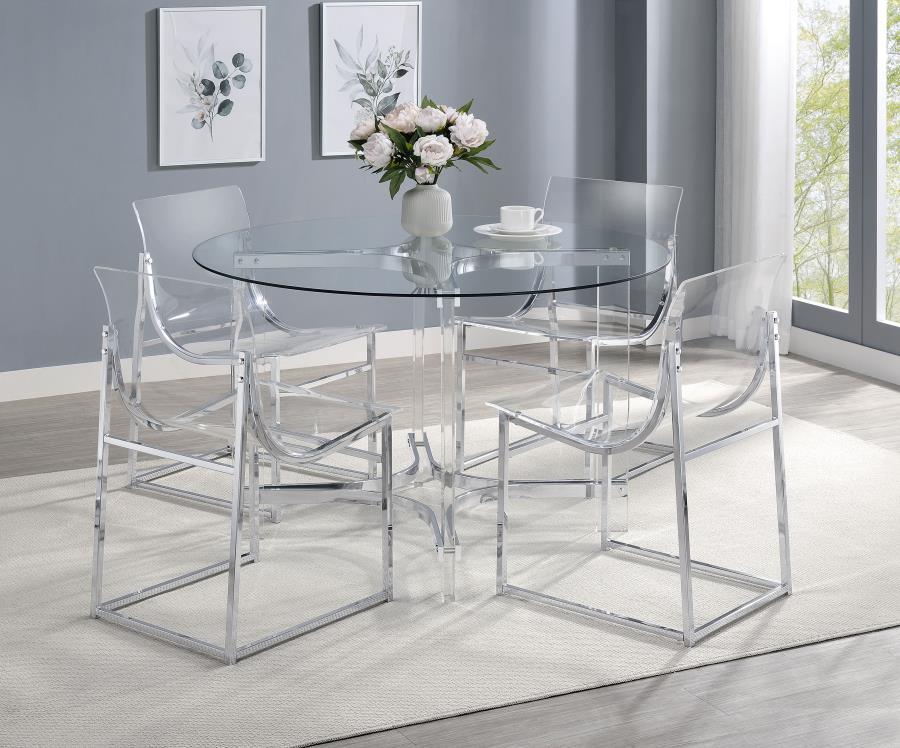 Adino - Acrylic Dining Side Chair (Set of 2)