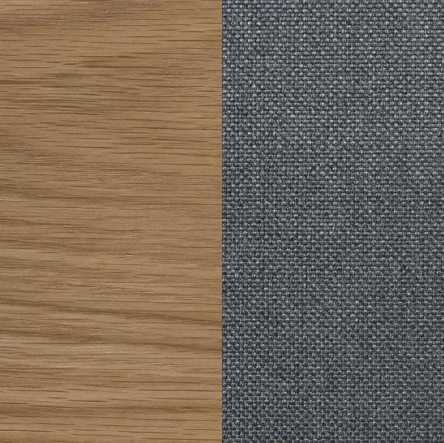 Sharon Fabric Upholstered Dining Side Chair Brown (Set of 2)