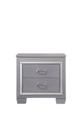 Lillian - Nightstand - Gray by Crown Mark | Bel Furniture