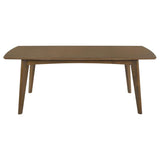 Malone - Rectangular Wood Dining Table - Dark Walnut