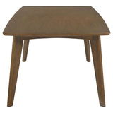 Malone - Rectangular Wood Dining Table - Dark Walnut
