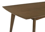 Malone - Rectangular Wood Dining Table - Dark Walnut