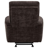 Navarro - Chenille Upholstered Glider Recliner