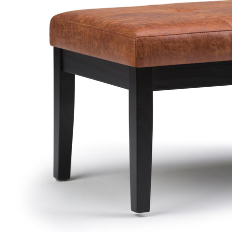Lacey - Upholstered Tufted Ottoman Bench - view 6