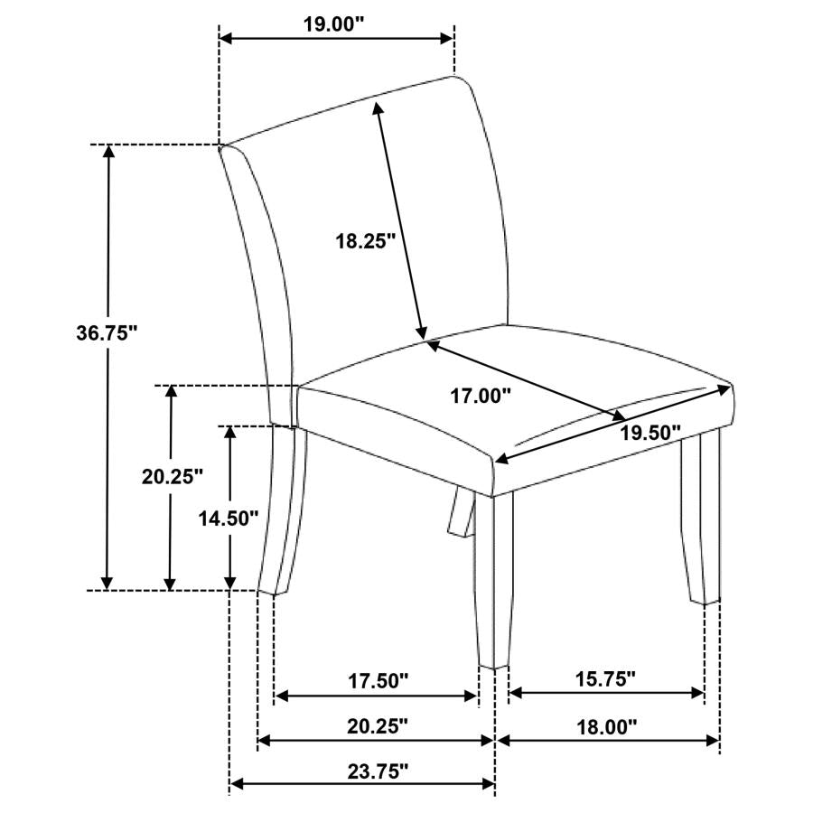 Cantley - Upholstered Dining Side Chair (Set of 2)