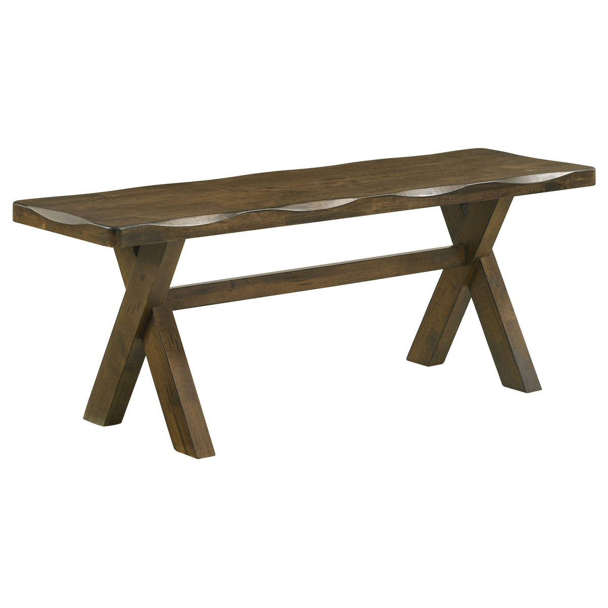 Alston - Wood Dining Bench - Knotty Nutmeg