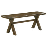 Alston - Wood Dining Bench - Knotty Nutmeg