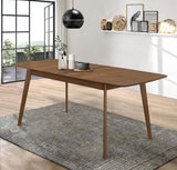 Redbridge - Extension Leaf Dining Table - Natural Walnut
