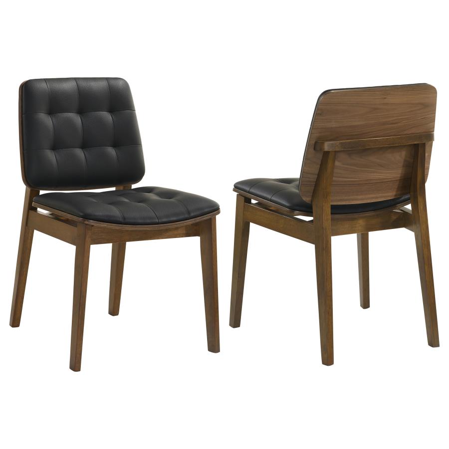 Redbridge Upholstered Dining Side Chair (Set of 2) Walnut