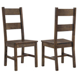 Coleman - Dining Side Chair (Set of 2) - Rustic Golden Brown
