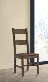 Coleman - Dining Side Chair (Set of 2) - Rustic Golden Brown