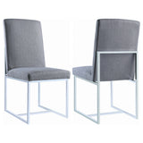 Mackinnon - Upholstered Dining Side Chair (Set of 2) - Gray