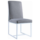 Mackinnon - Upholstered Dining Side Chair (Set of 2) - Gray