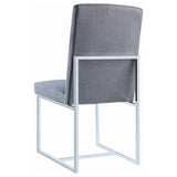 Mackinnon - Upholstered Dining Side Chair (Set of 2) - Gray